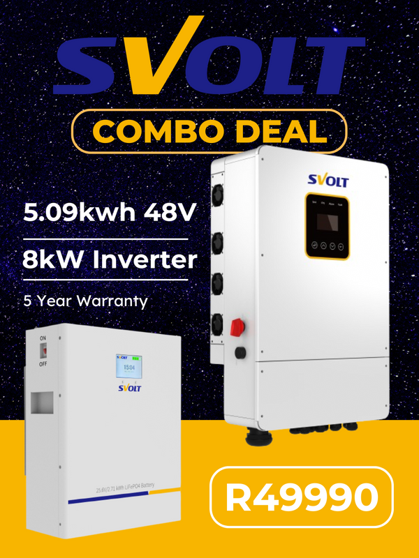 SVolt 5.09kwh 106Ah 48V Lithium battery with BMS