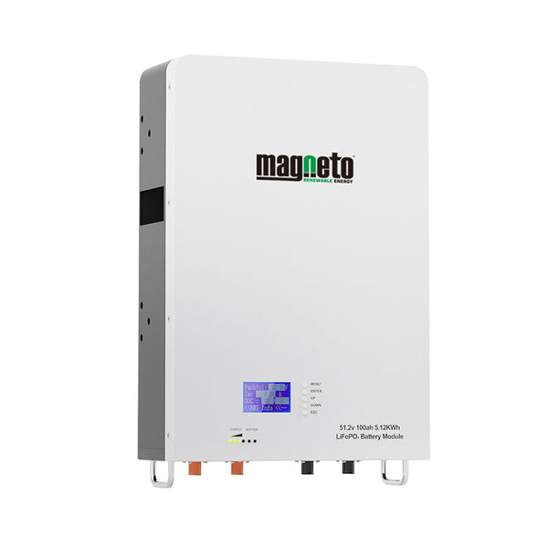 Magneto 5.1kW Wall Mount LiFePO4 Battery
