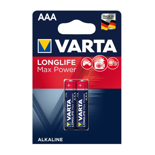 LONGLIFE MAX POWER BATTERIES AAA 2 PACK (Max-Tech)