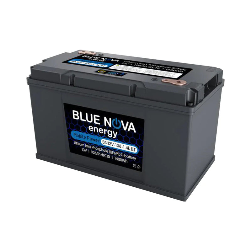 Blue Nova Lithium Battery - 13V 108Ah 1.4kWh