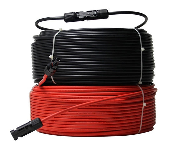 6mm2 single-core DC cable 100m - Black