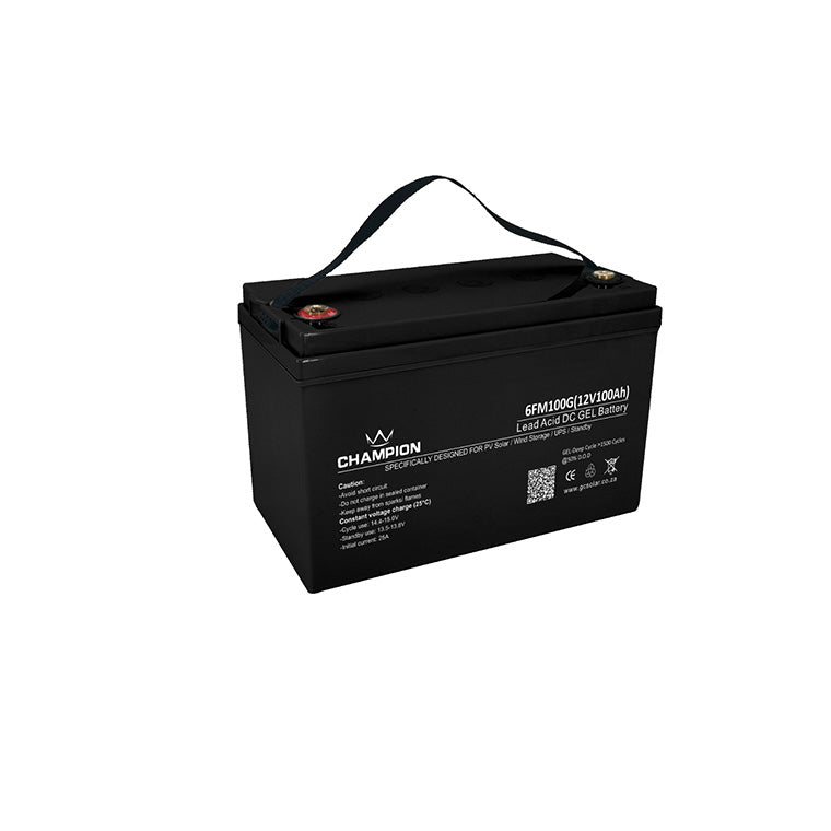 Champion 100ah 12V Gel Battery